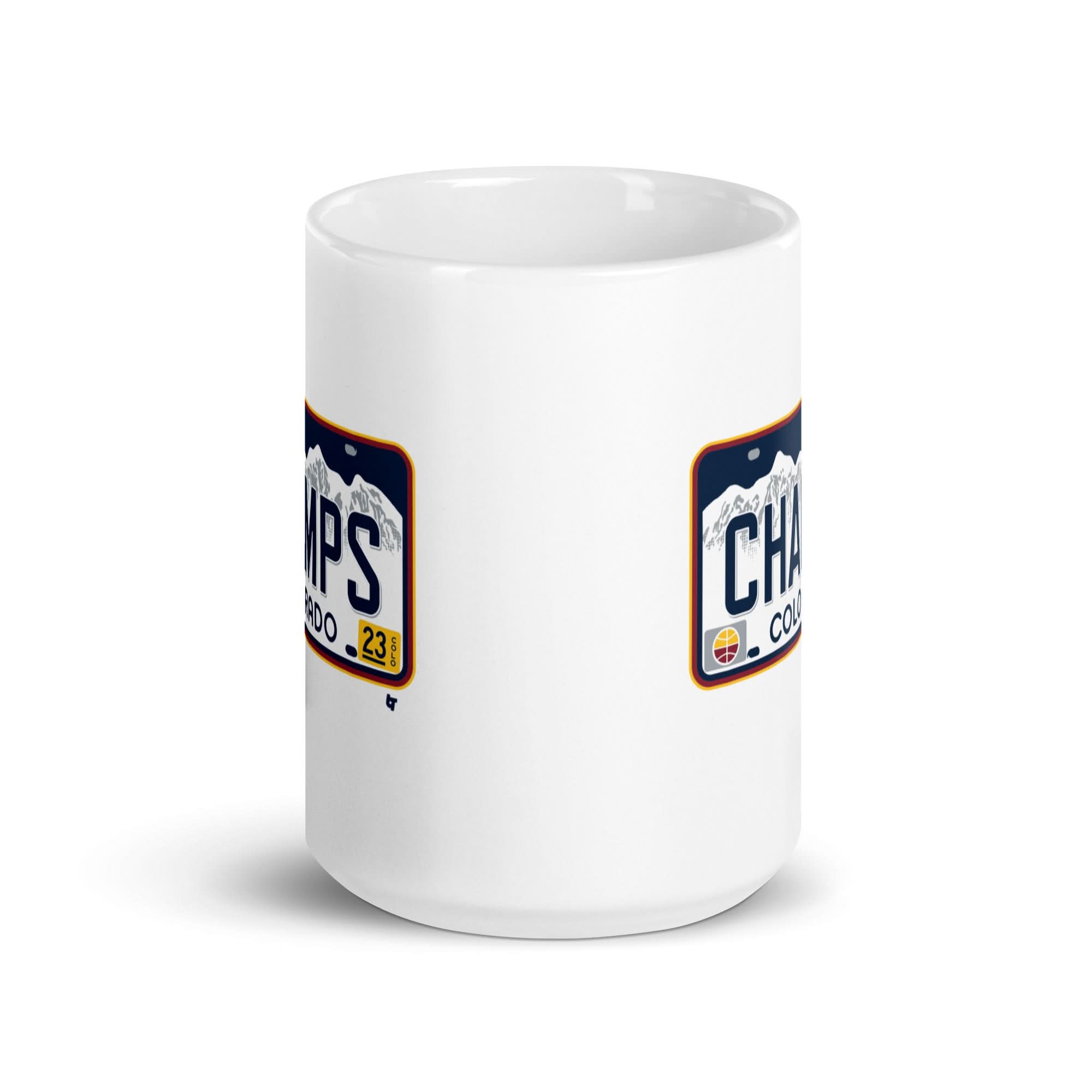 Denver Champs License Plate Mug 6