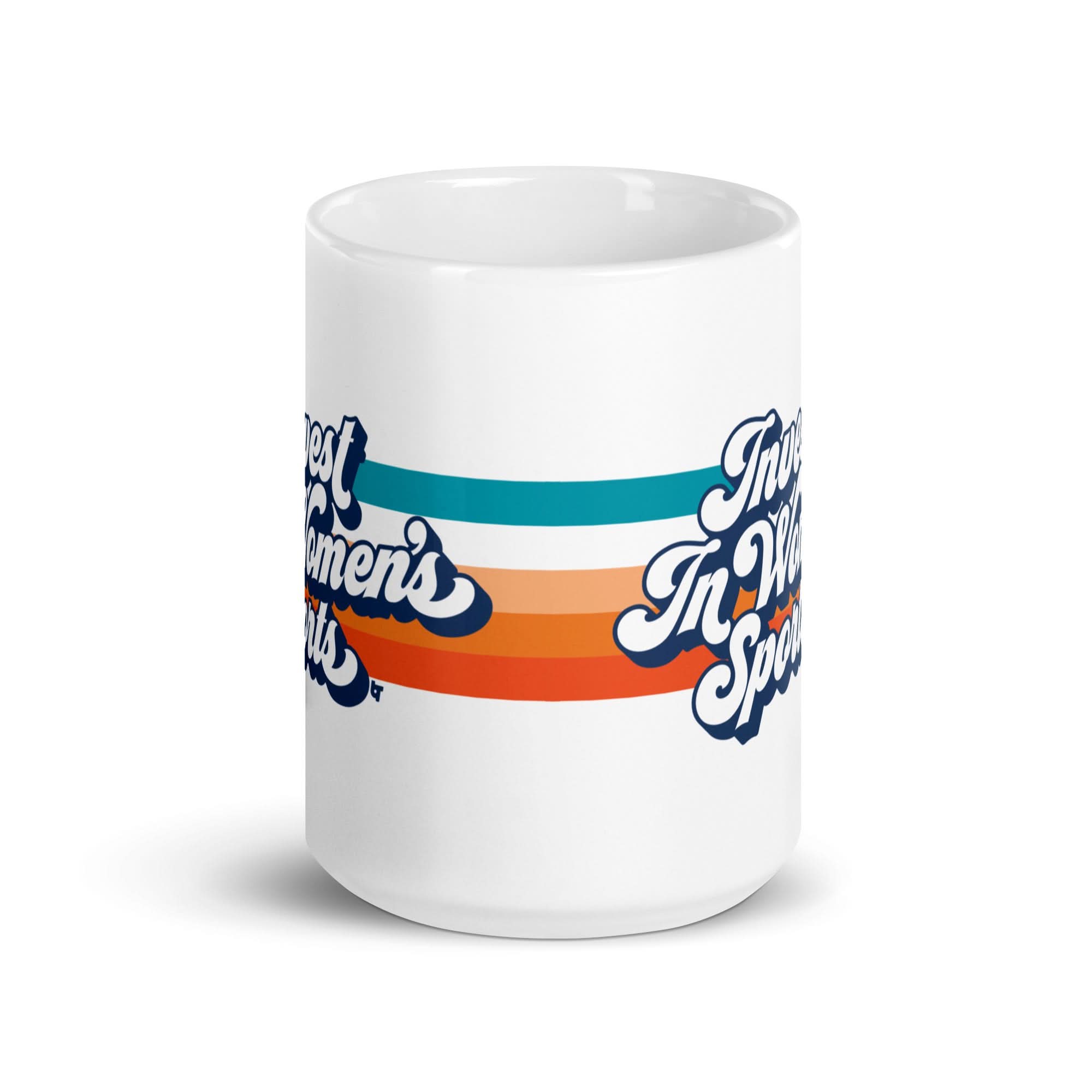 Invest In Women's Sports Script Mug 6
