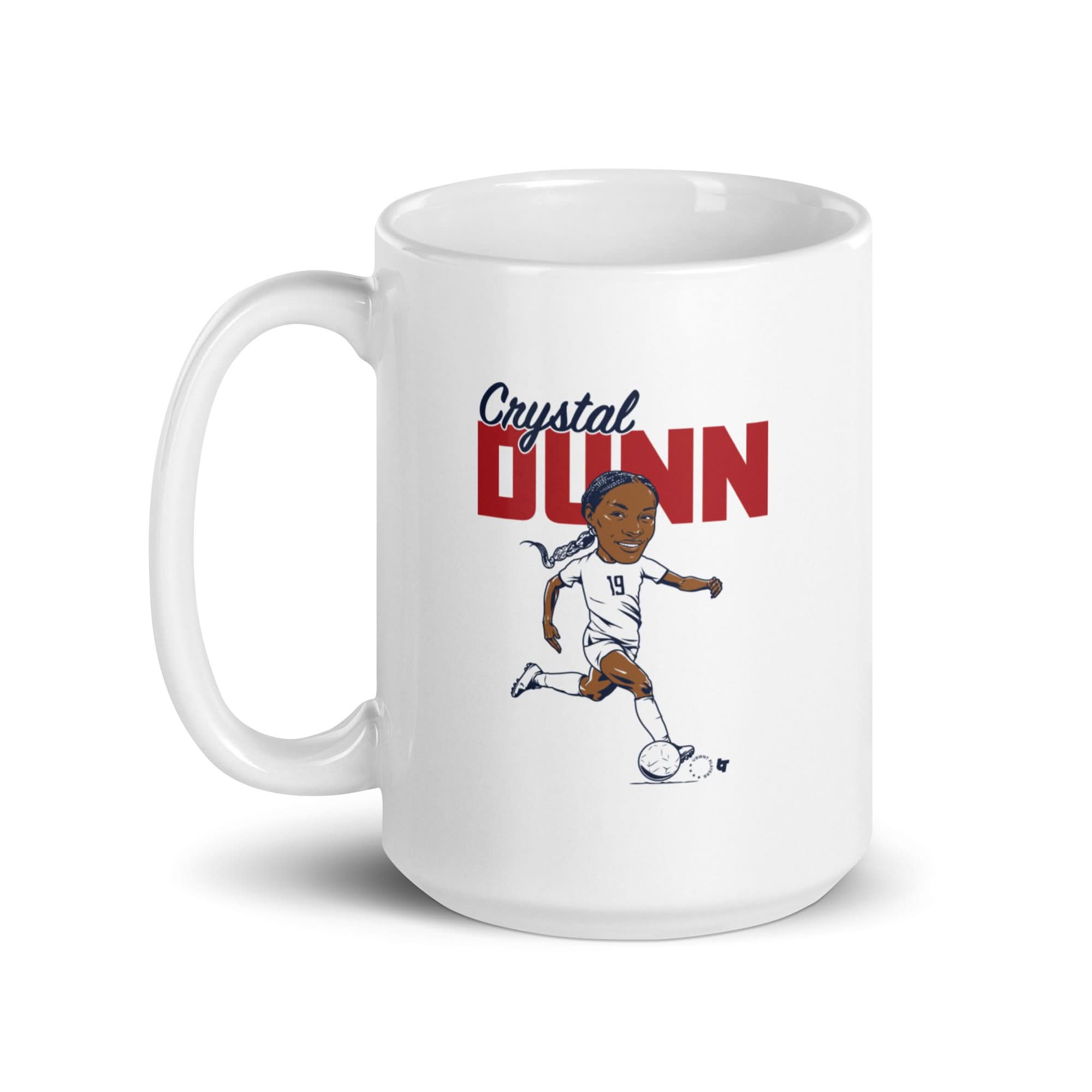 Crystal Dunn: Caricature Mug 5