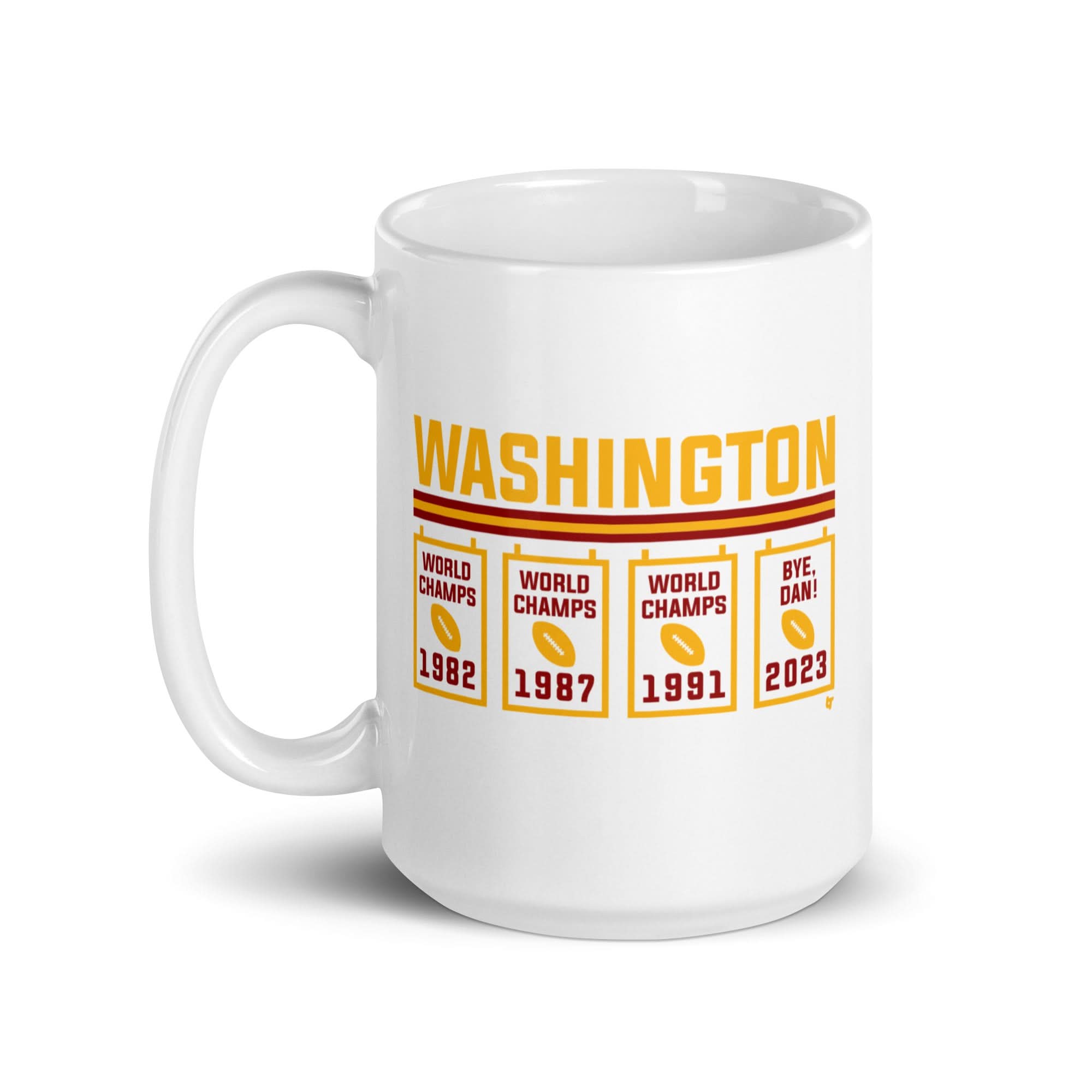 Washington Bye Dan Banners Mug 5