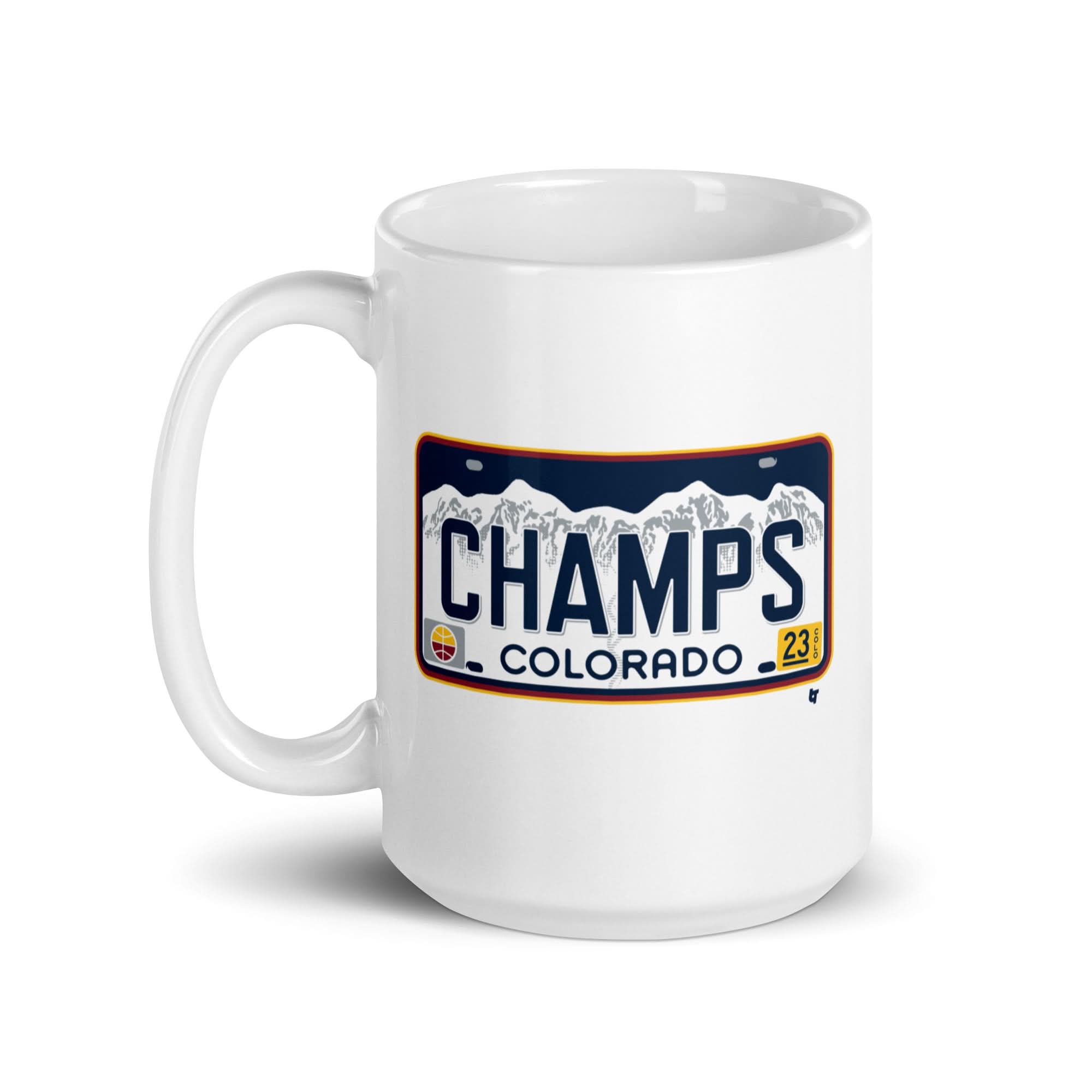 Denver Champs License Plate Mug 5