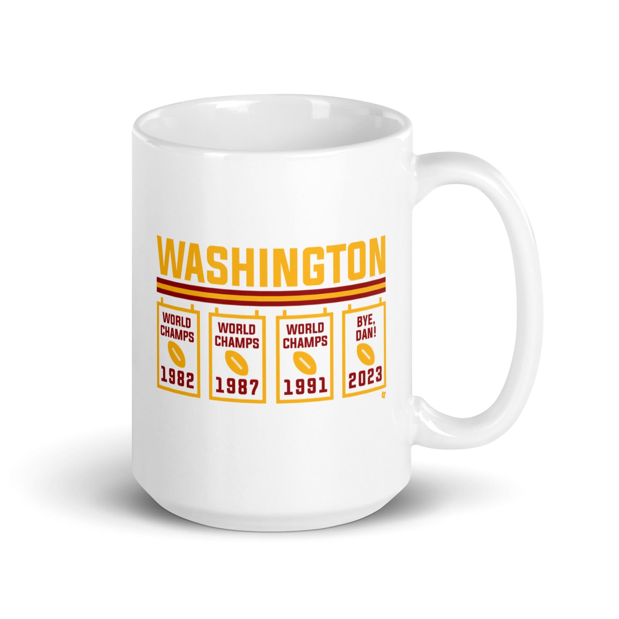 Washington Bye Dan Banners Mug 4