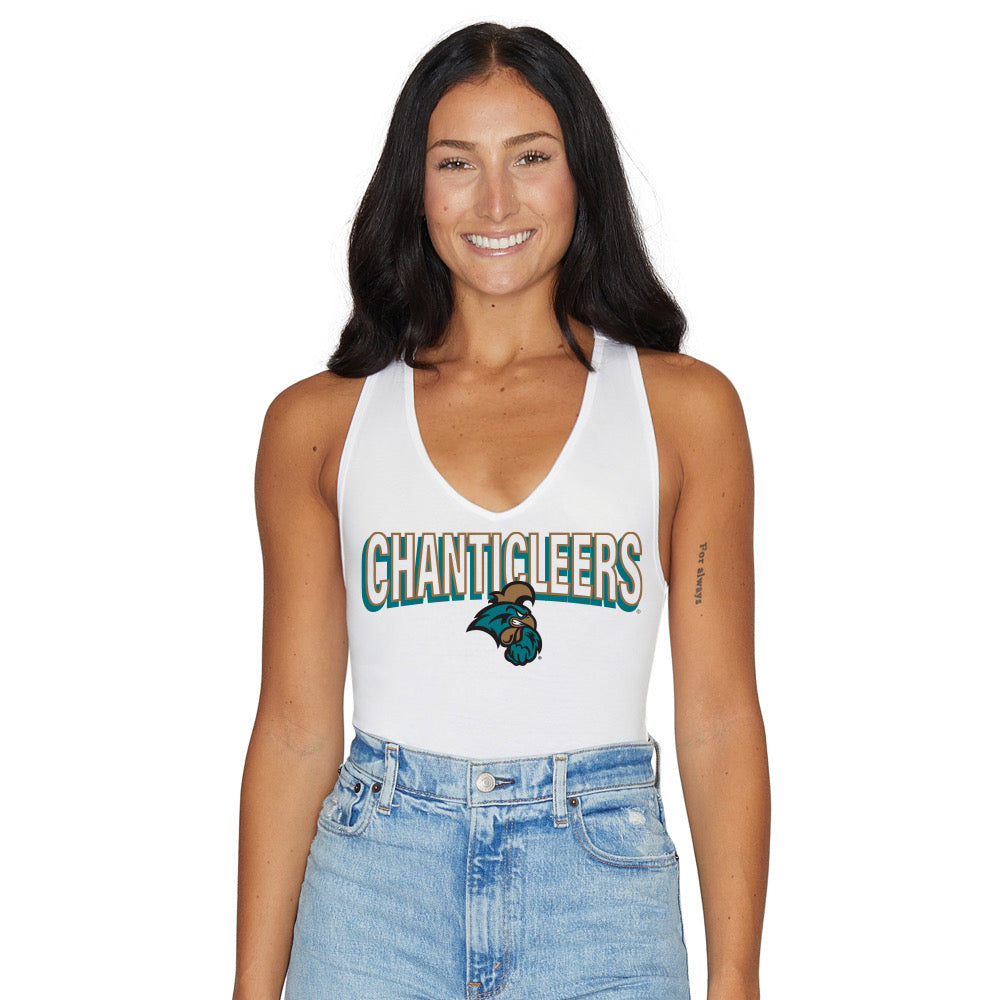 Coastal Carolina White Bodysuit | lojobands