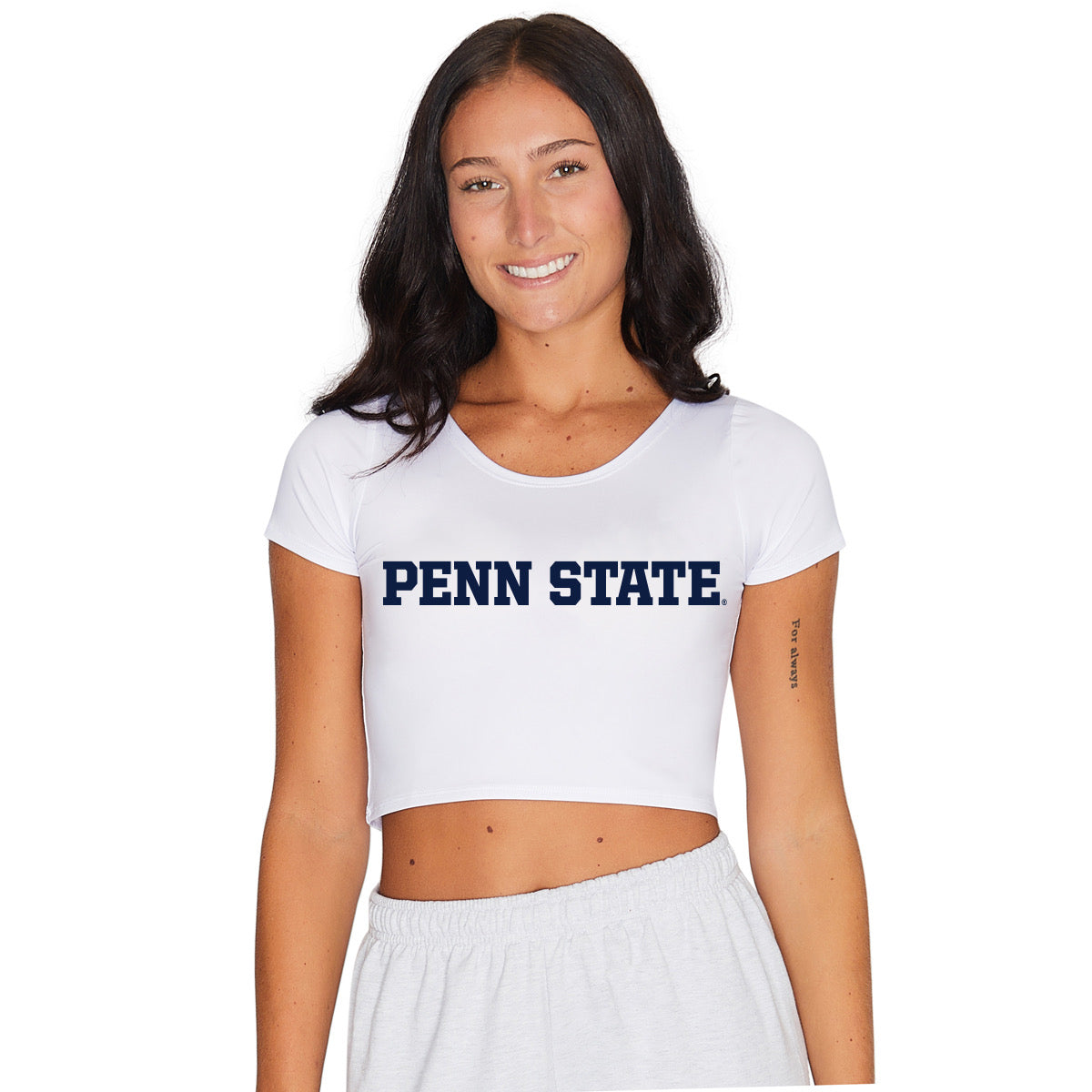 Penn State White Babydoll Tee | lojobands