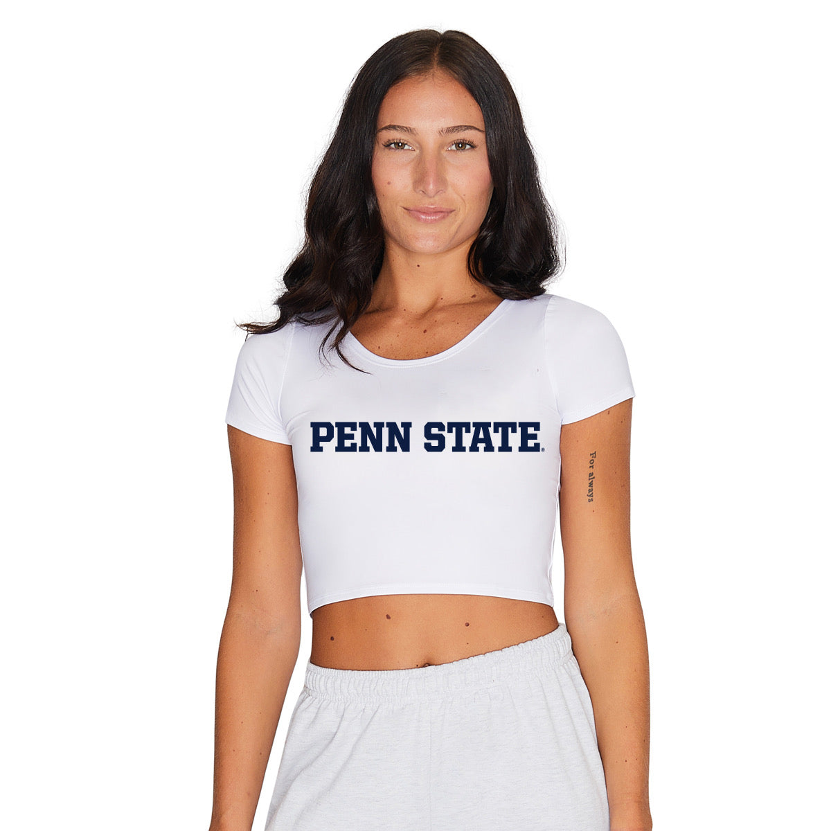 Penn State White Babydoll Tee | lojobands