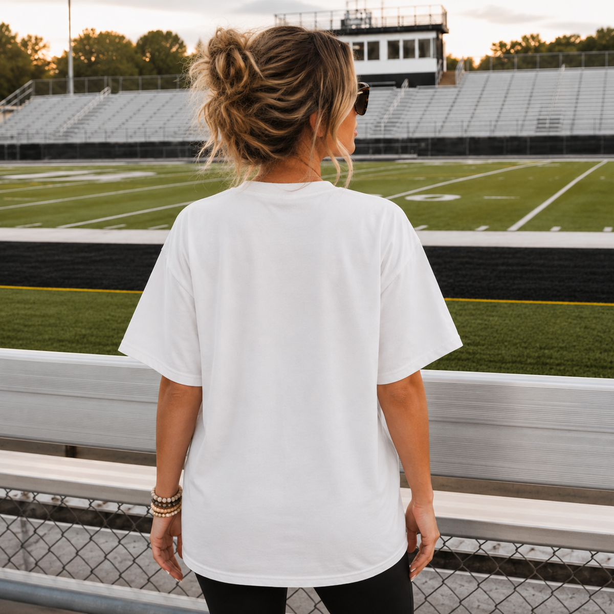 Never Lost a Tailgate Baby Blue Graphic Tee – Carolina Blue Football Game Day Shirt 3