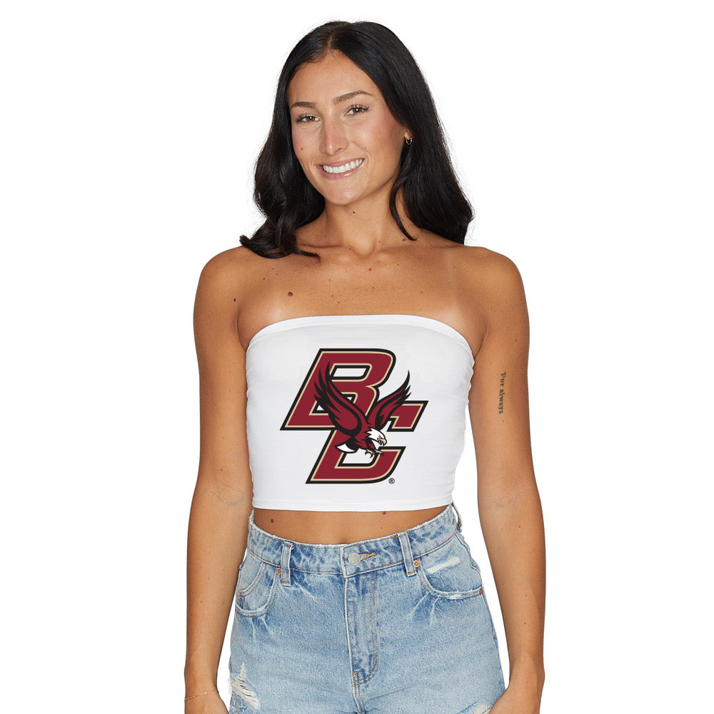 Boston College White Tube Top | lojobands