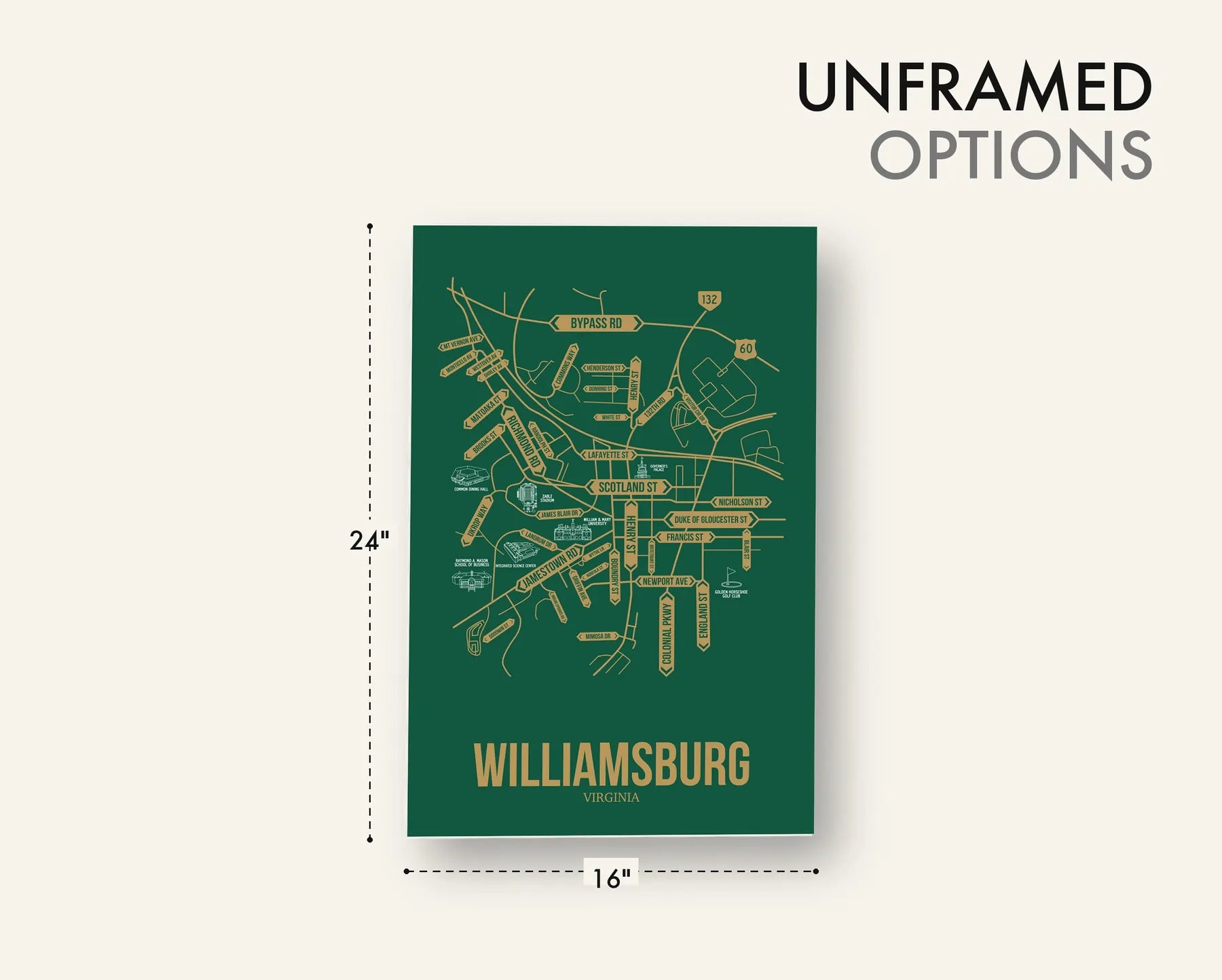 Williamsburg, Virginia street map 12
