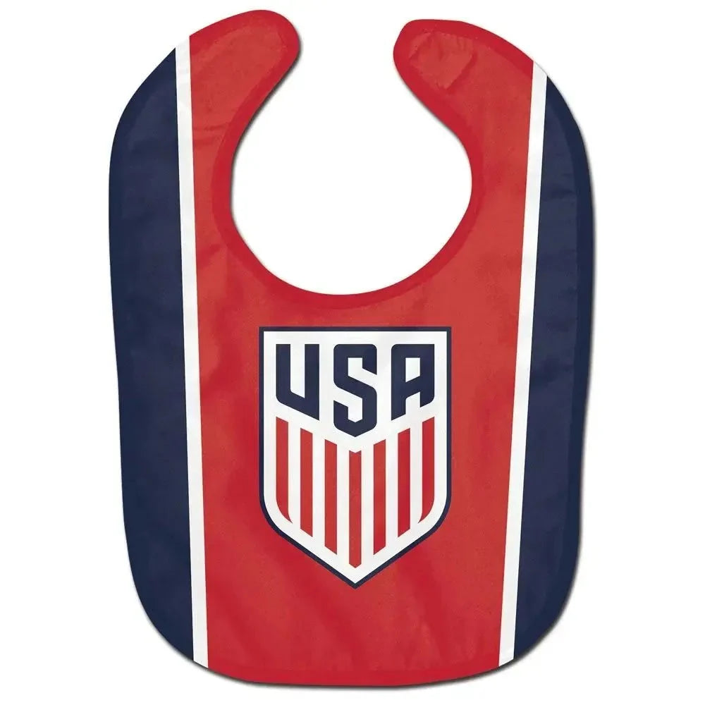 Wincraft All Pro USA Baby Bib - Red-Navy 1