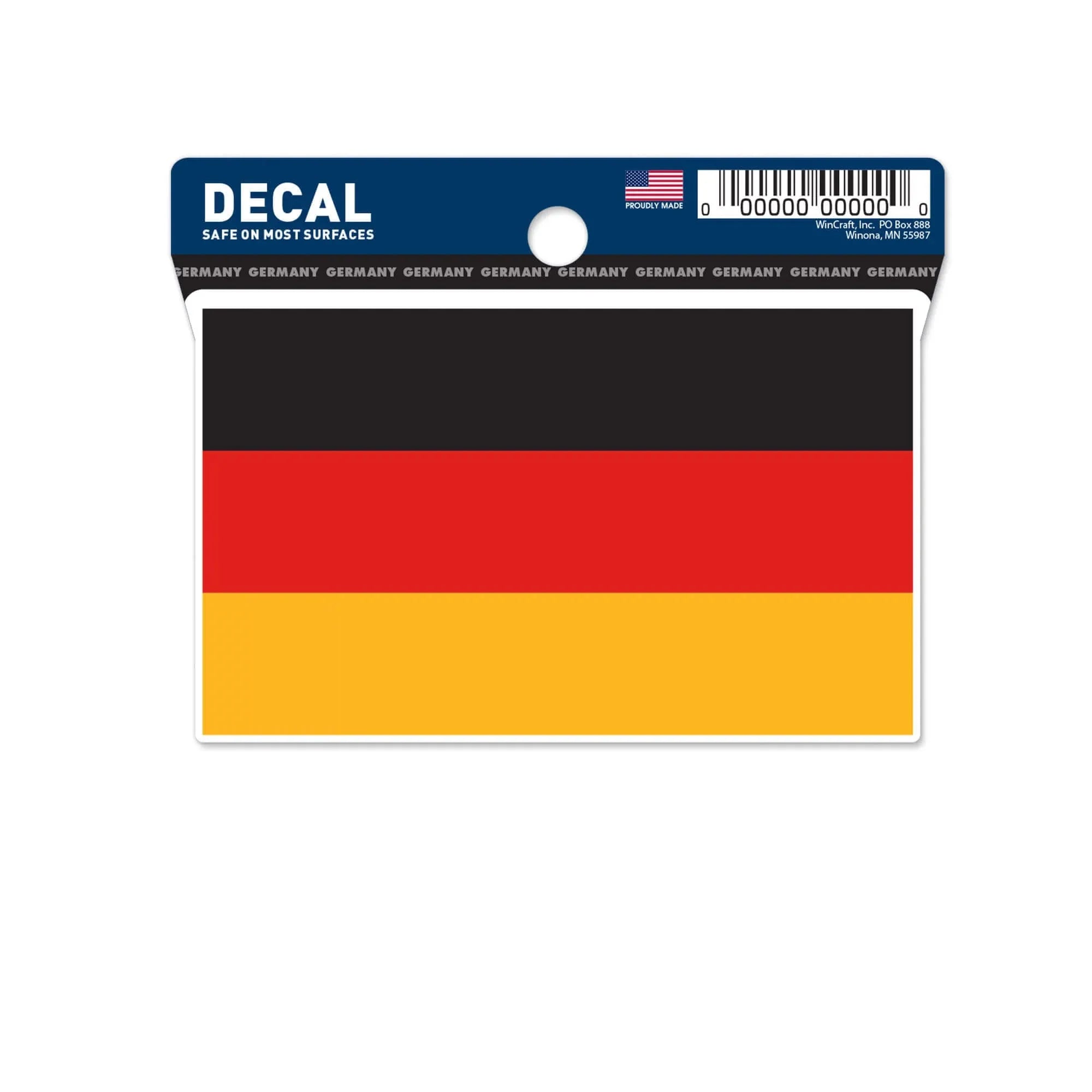 Wincraft Germany Flag Decal (3"x4") 1