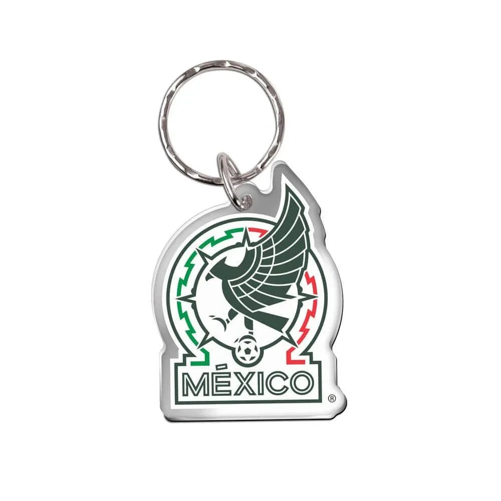 Wincraft Mexico Acrylic Key Ring - White-Green 1