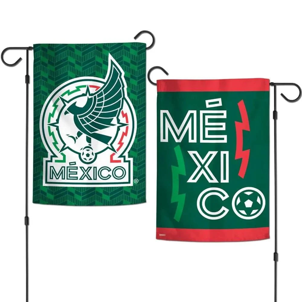 Wincraft Mexico National Soccer Team 2-Sided Garden Flag 12.5" x 18" (Single Flag) 1