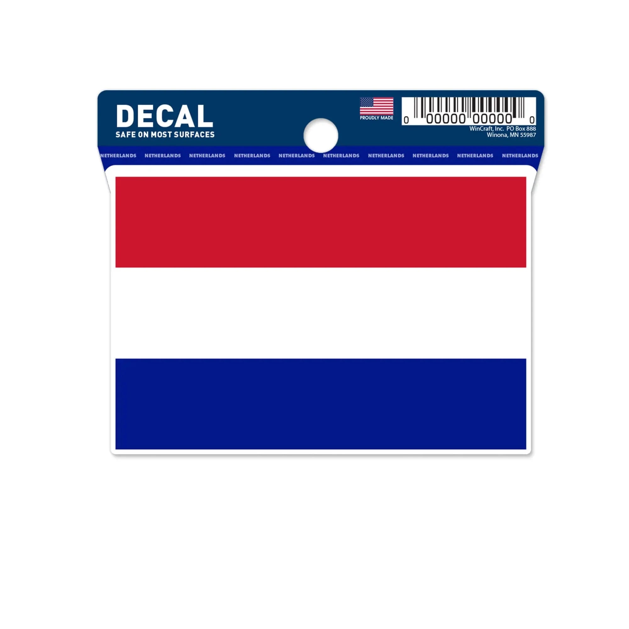 Wincraft Netherlands Flag Decal (3"x4") 1