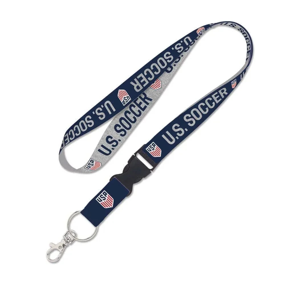 Wincraft USMNT 1" Lanyard - Navy-Grey 1