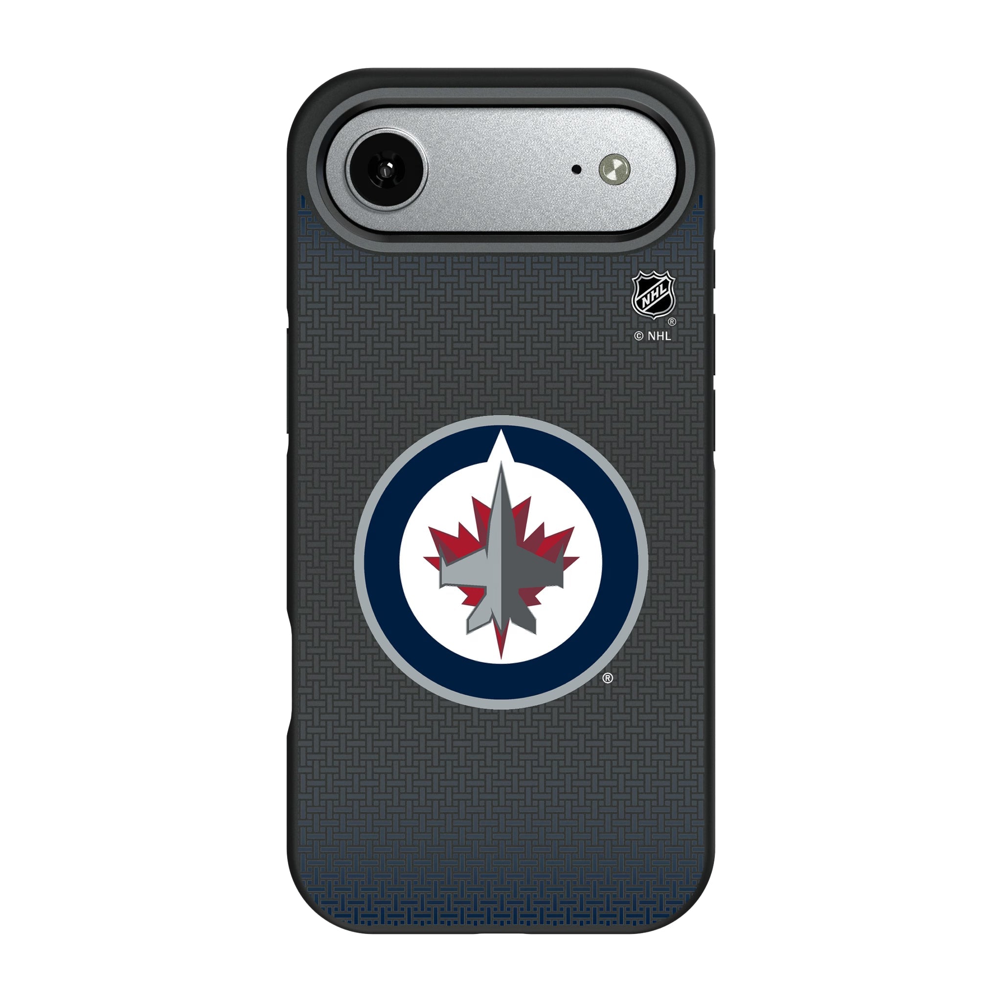 Winnipeg Jets Linen Bump Phone Case for Apple iPhone 10
