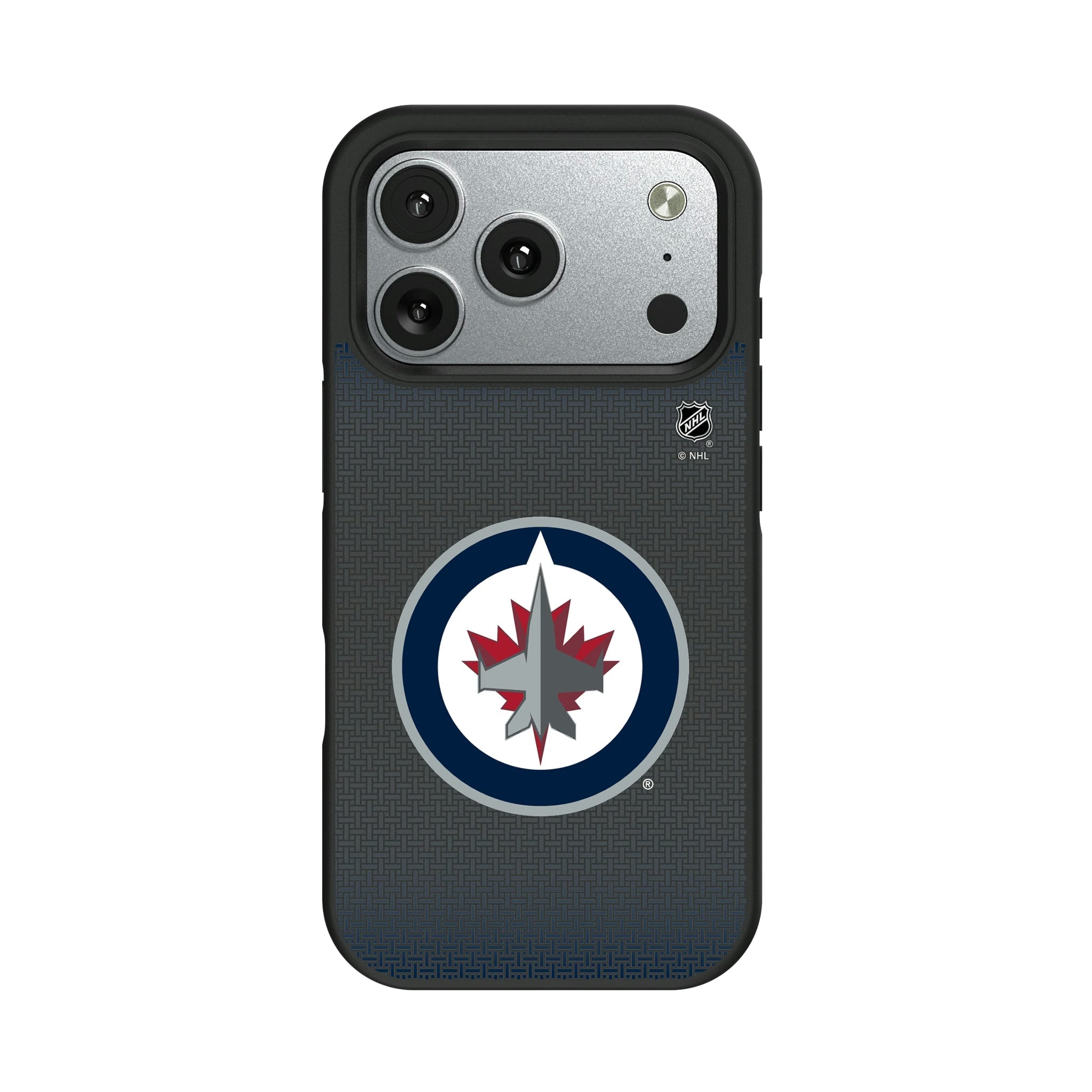 Winnipeg Jets Linen Bump Phone Case for Apple iPhone 11