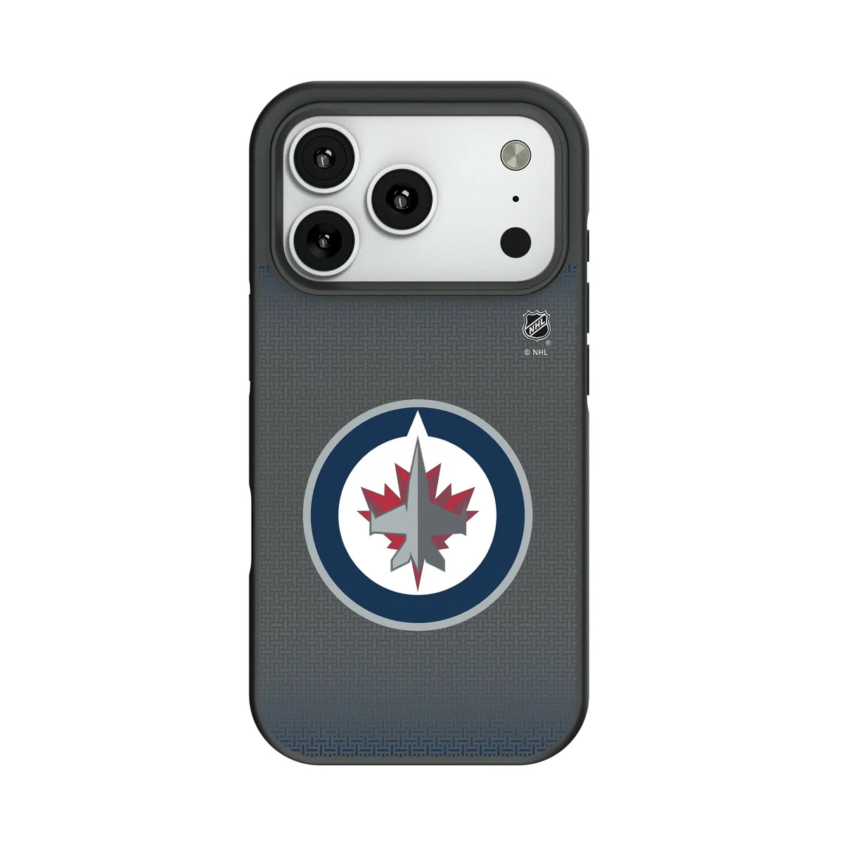 Winnipeg Jets Linen Bump Phone Case for Apple iPhone 13