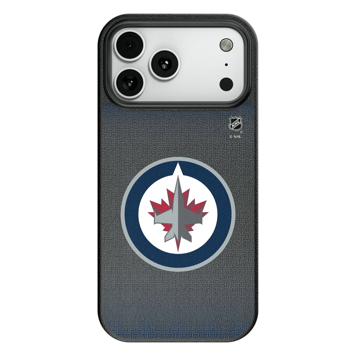 Winnipeg Jets Linen MagSafe Compatible Phone Case for Apple iPhone 11
