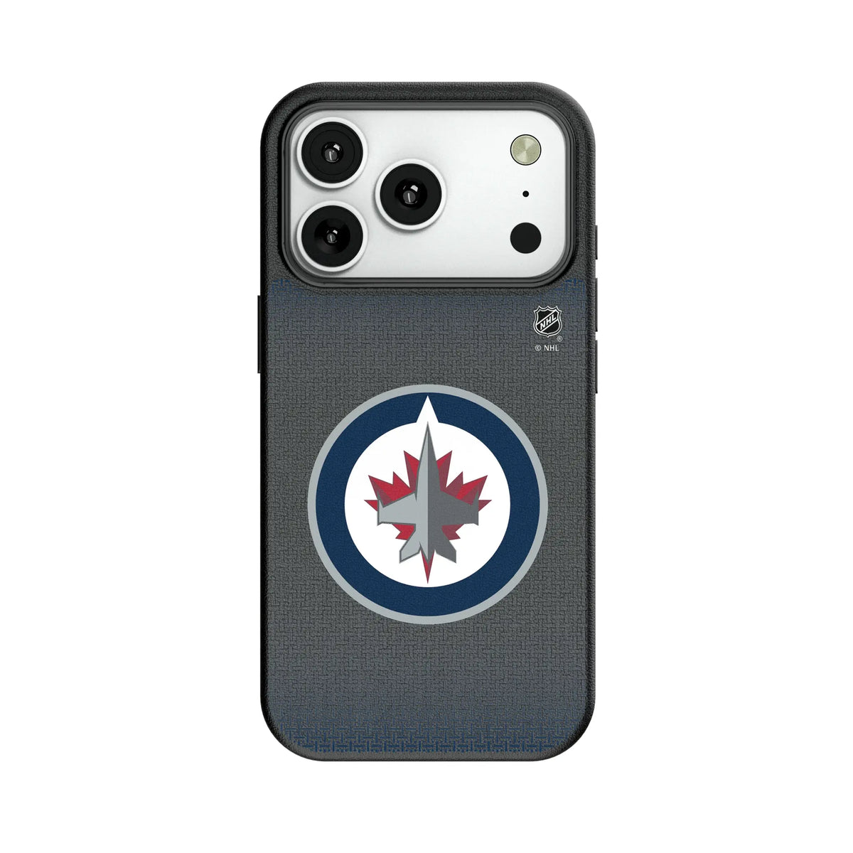 Winnipeg Jets Linen MagSafe Compatible Phone Case for Apple iPhone 12