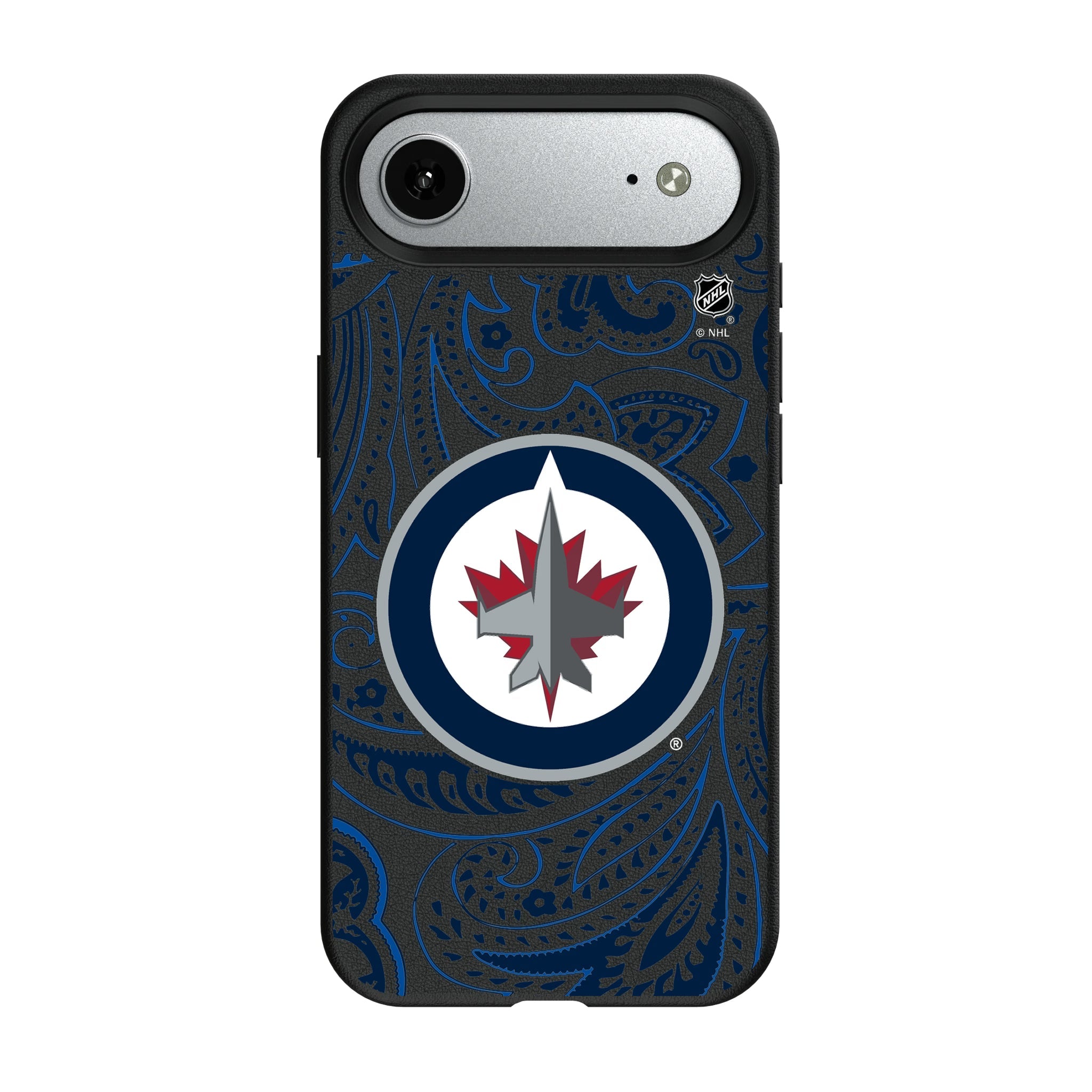 Winnipeg Jets Paisley MagSafe Compatible Phone Case for Apple iPhone 8