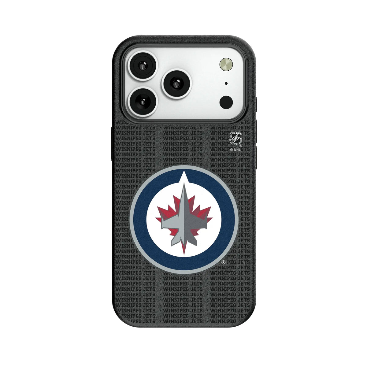 Winnipeg Jets Text Backdrop MagSafe Compatible Phone Case for Apple iPhone 11