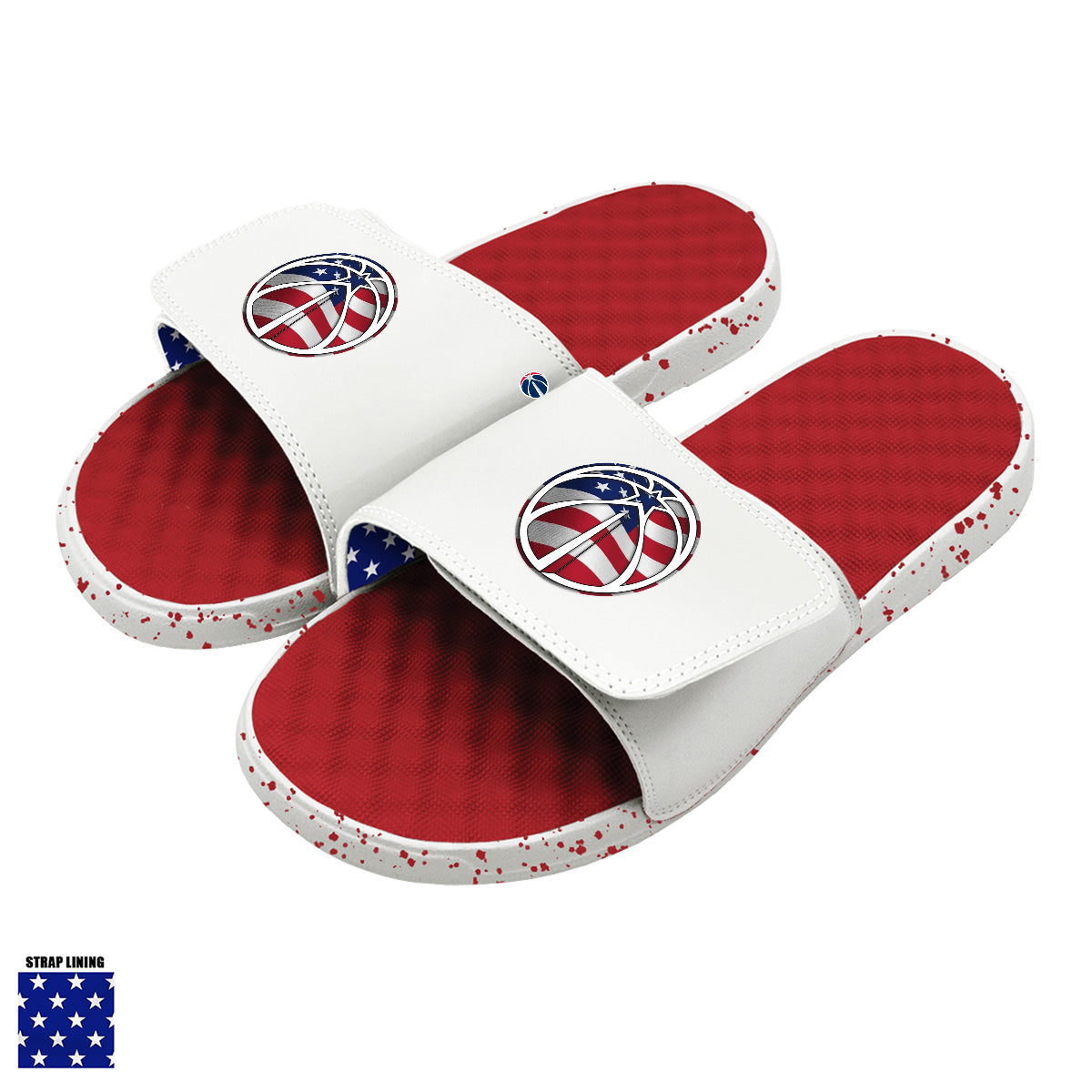 Washington Wizards Red Americana Slides 1