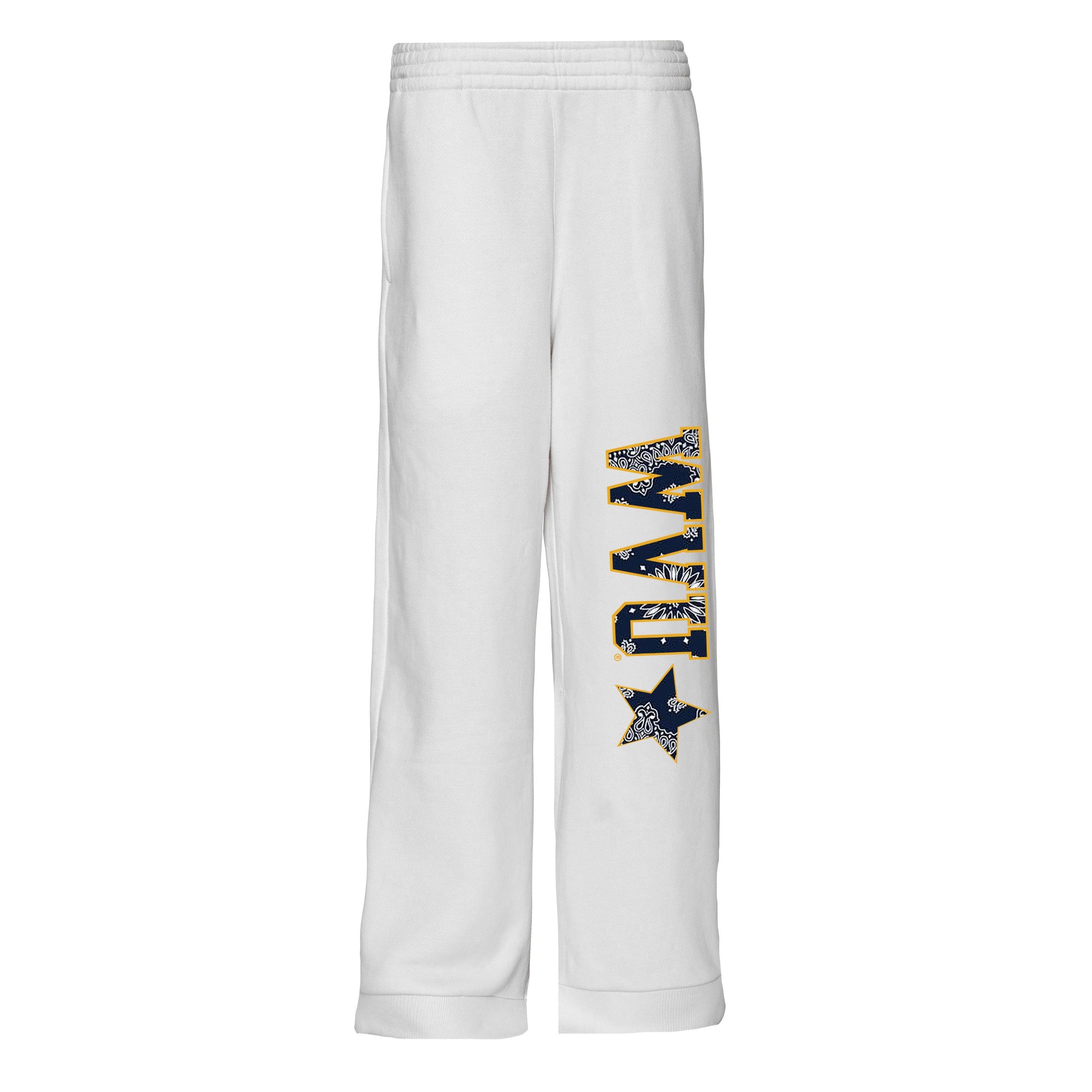 West Virginia Mountaineers Bandana Flare Sweatpants | lojobands 4