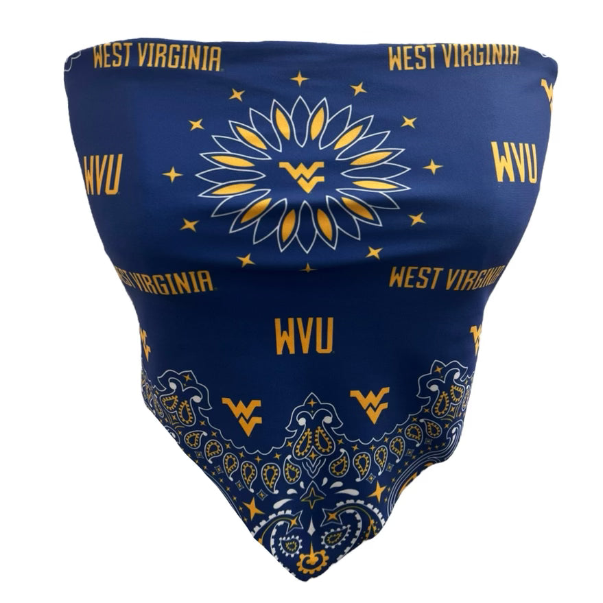 West Virginia Mountaineers Bandana Top | lojobands 5