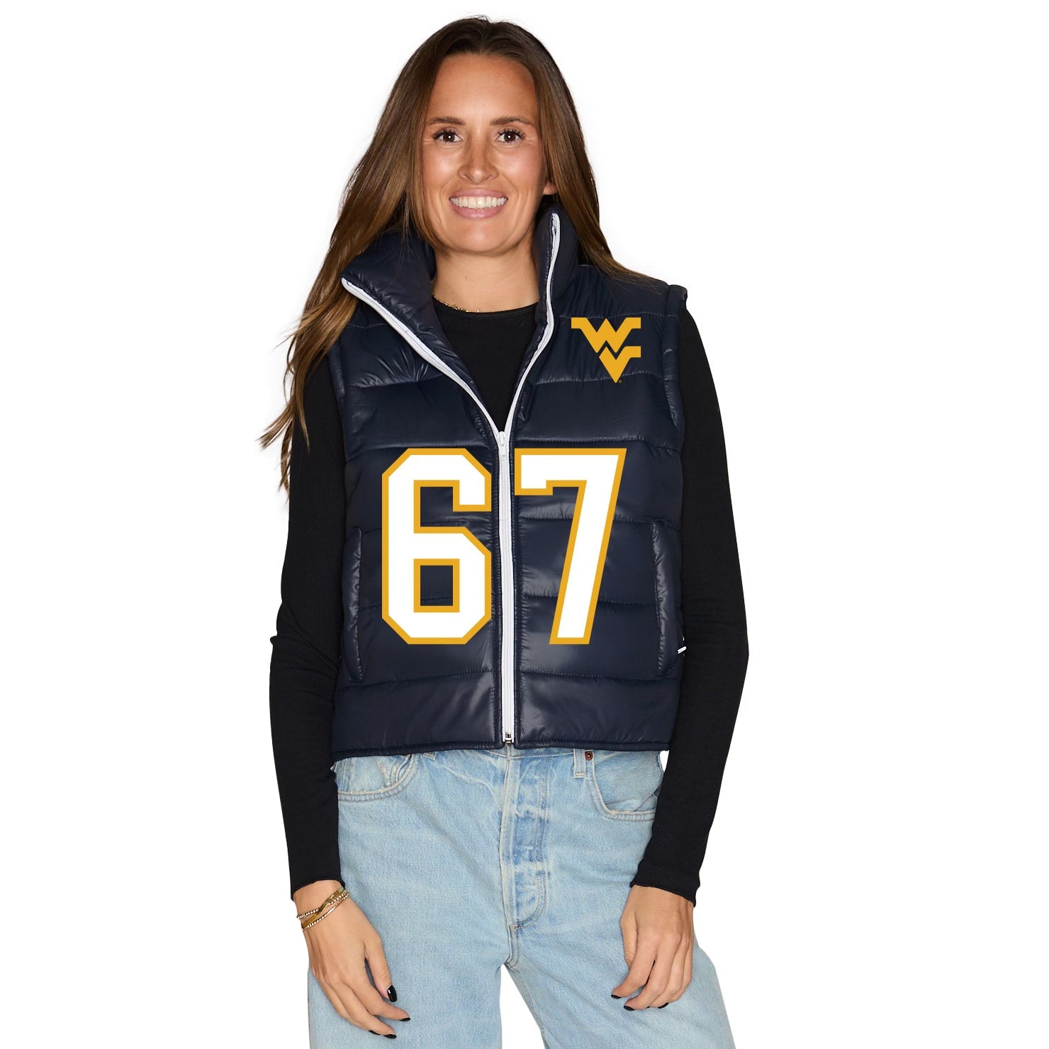 West Virginia Mountaineers Puffer Vest | lojobands