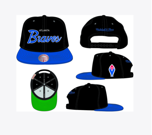 Atlanta Braves - MLB Evergreen Script Snapback Hat