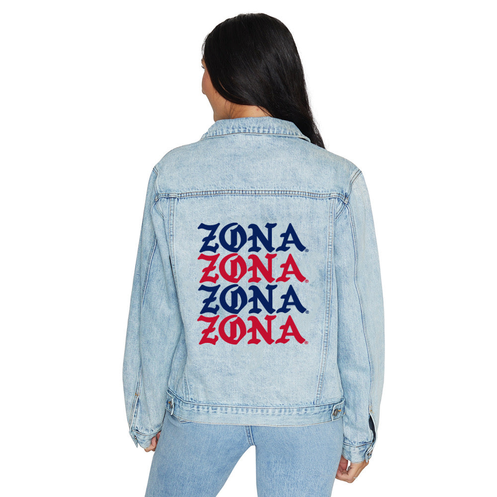 University of Arizona Gothic Denim Jacket | lojobands